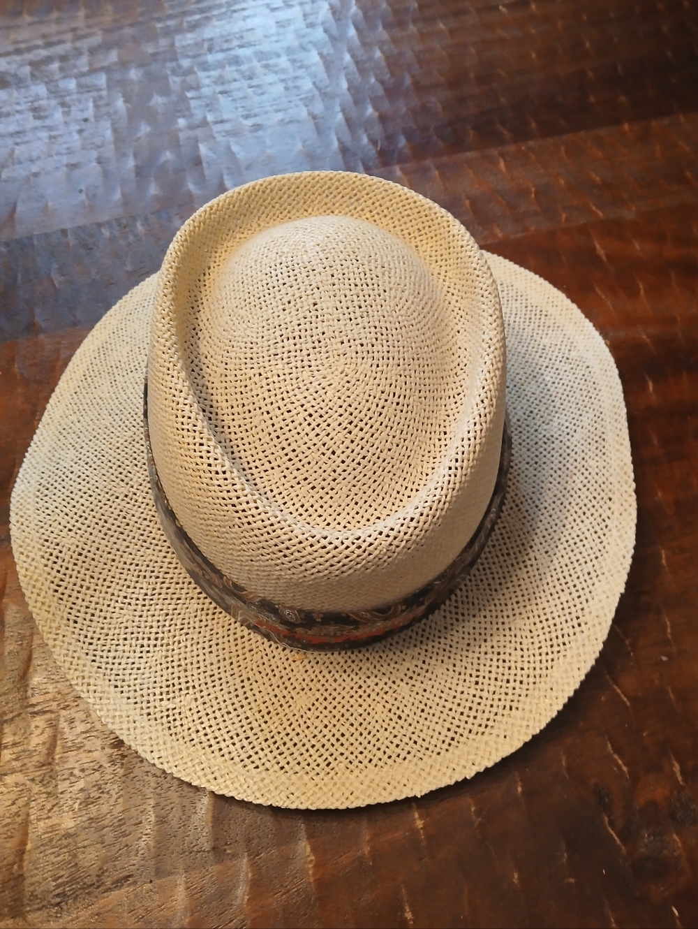 Men's Straw Golf Hat